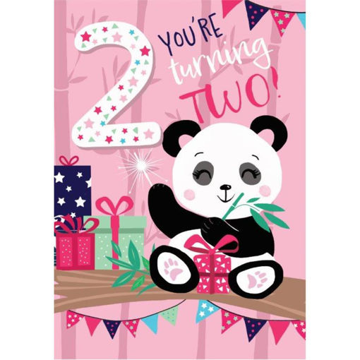 Picture of YOURE TURNING TWO TODAY CARD